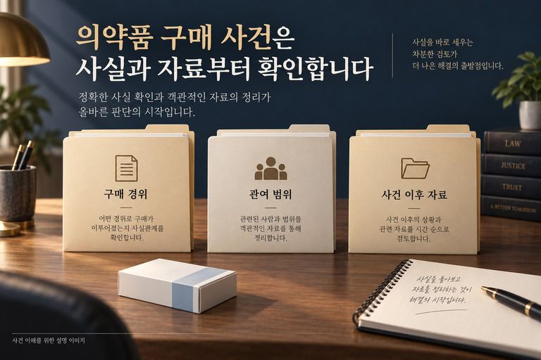구매 경위 관여 범위 사건 이후 자료를 설명하는 이미지